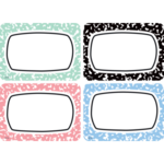 Teacher Created Resources Cool for School Name Tags/Labels - Multi-Pack [TCR9320]