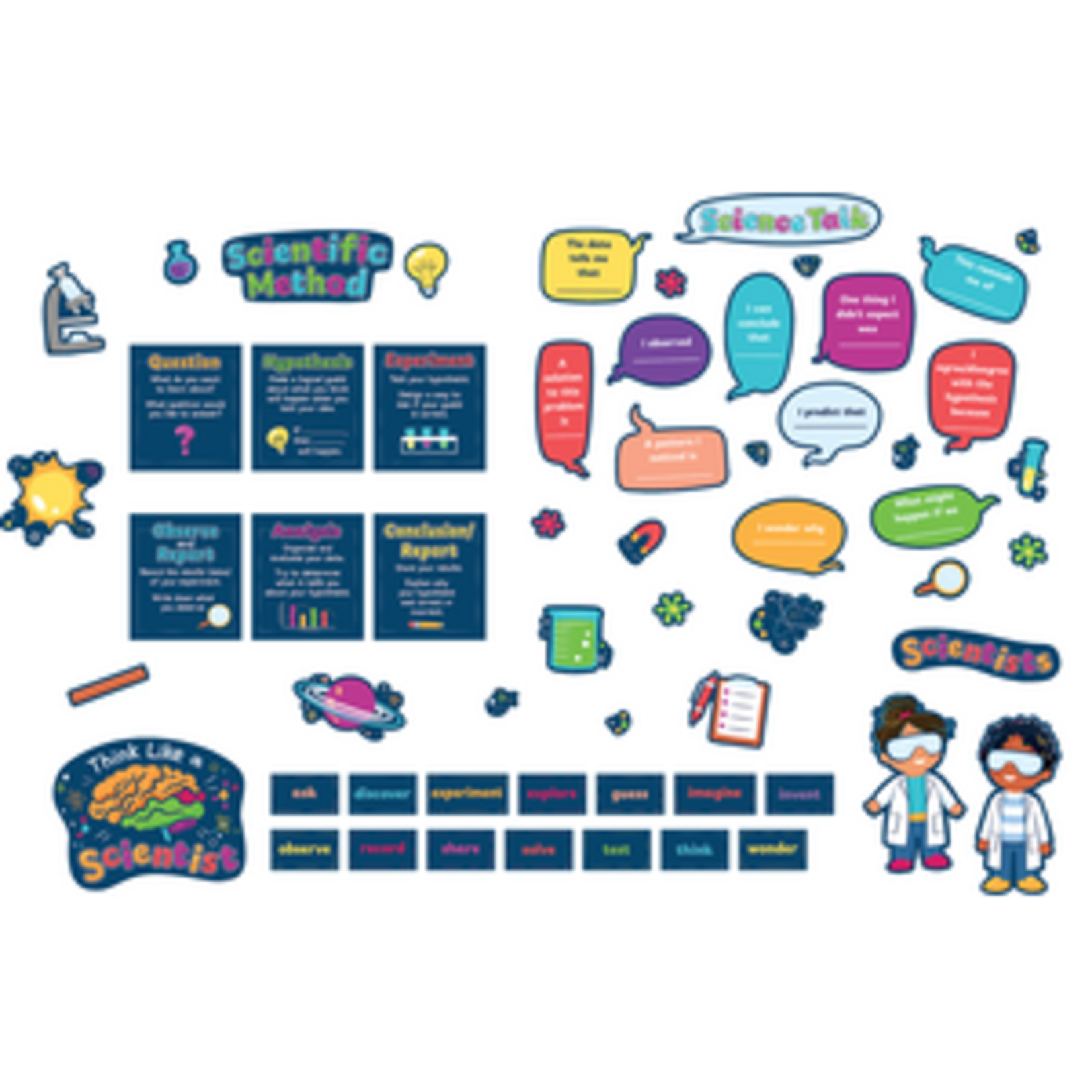 Teacher Created Resources Science Talk Bulletin Board [TCR6627]