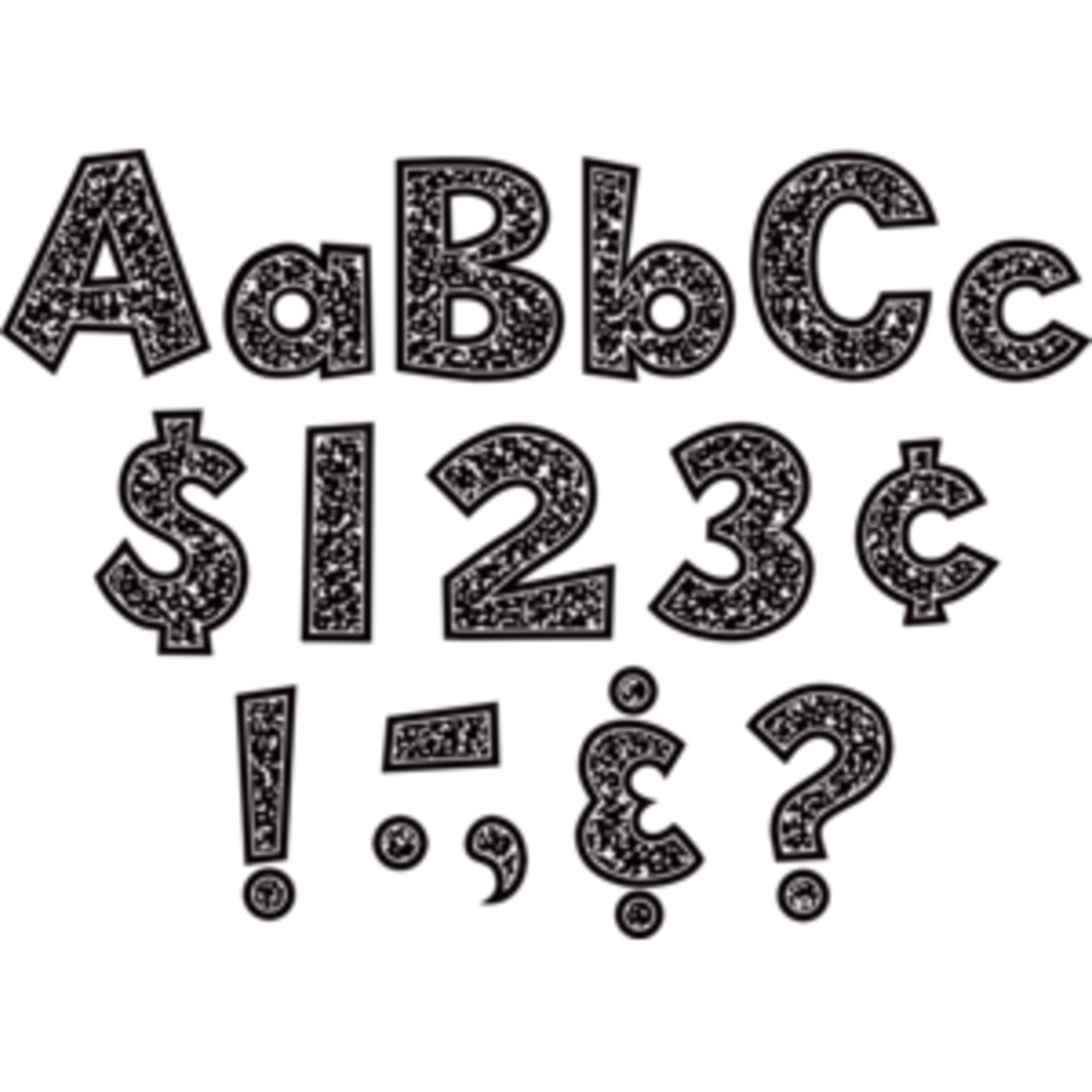 Teacher Created Resources Composition 4" Fun Font Letters Combo Pack [TCR9328]