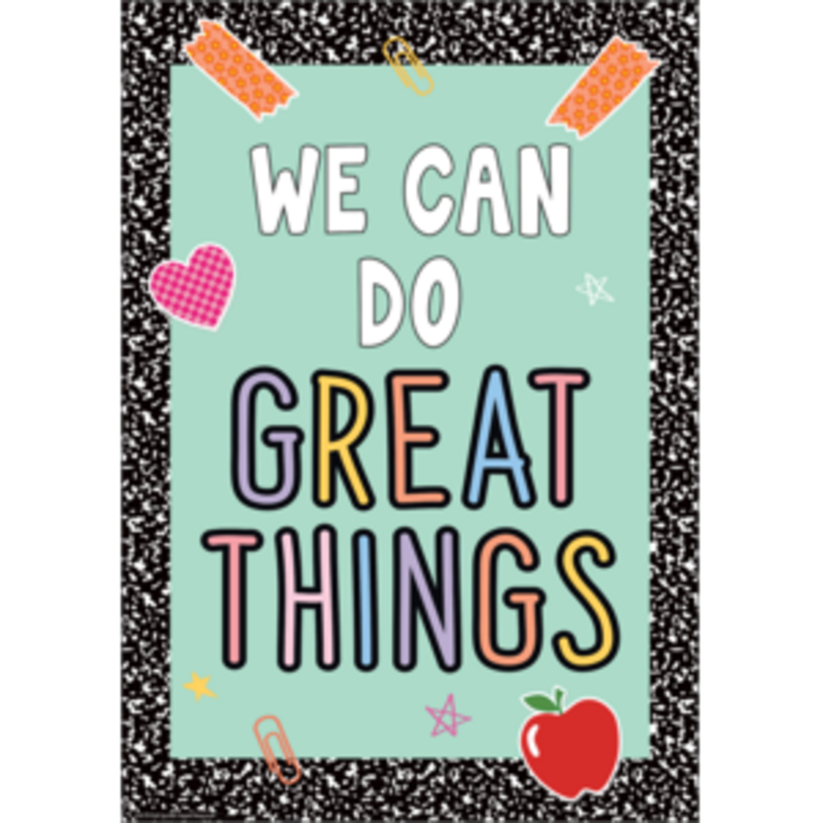 Teacher Created Resources We Can Do Great Things Positive Poster [TCR7379]