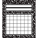 Teacher Created Resources Cool for School Composition Incentive Charts Pad [TCR9324]