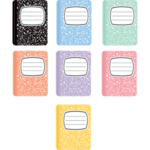 Teacher Created Resources Cool For School Composition Books Accents [TCR9331]