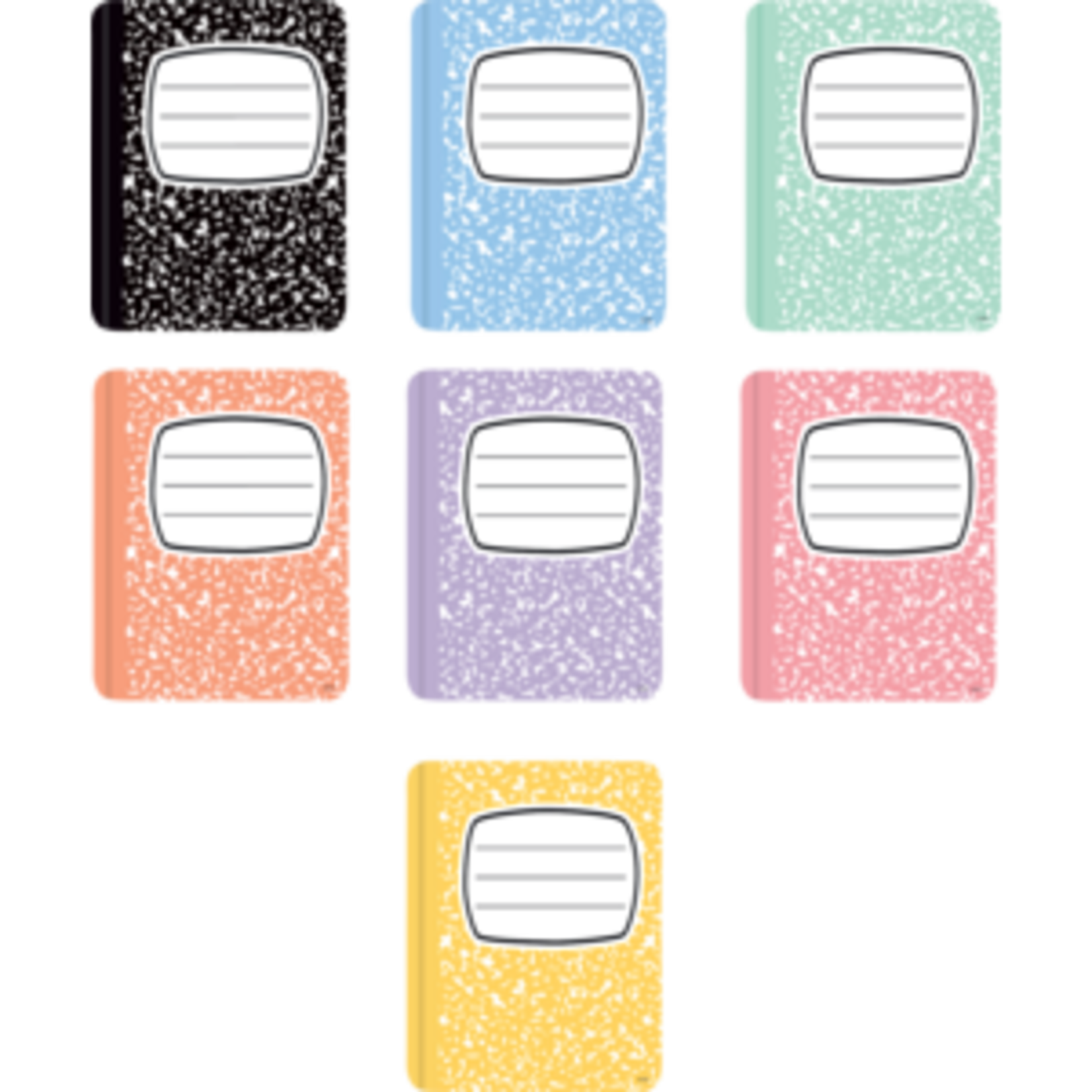 Teacher Created Resources Cool For School Composition Books Accents [TCR9331]