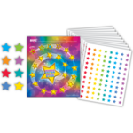 Teacher Created Resources Super Star Reward Trackers with Stickers [TCR6867]