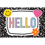 Teacher Created Resources Cool for School Hello Postcards [TCR9322]