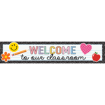 Teacher Created Resources Cool for School Welcome to Our Classroom Banner [TCR9327]