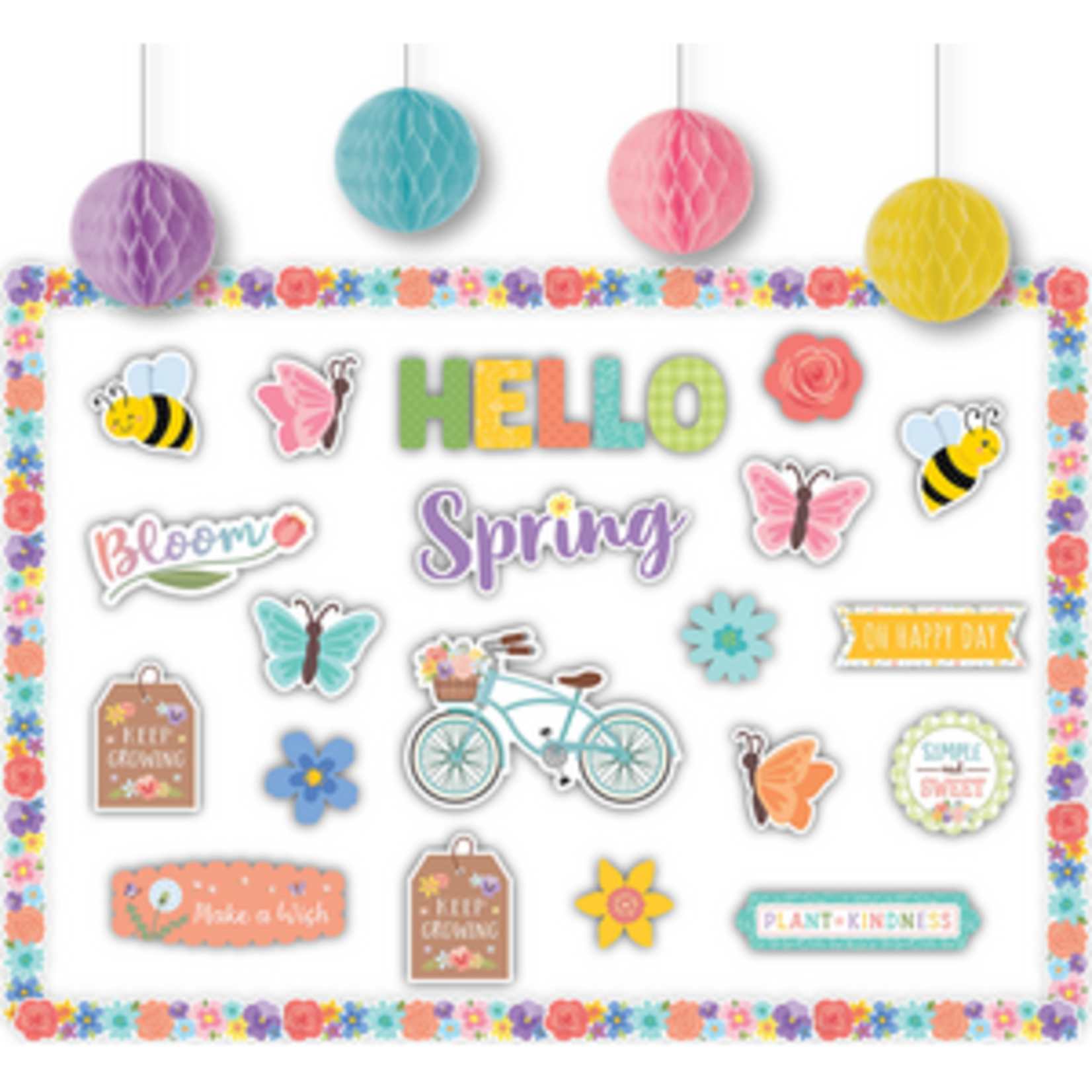 Teacher Created Resources Hello Spring Create & Decorate Quick Kit [TCR9464]