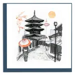 QUILLING CARDS, INC Quilled Kyoto All Occassion Greeting Card [JP014]