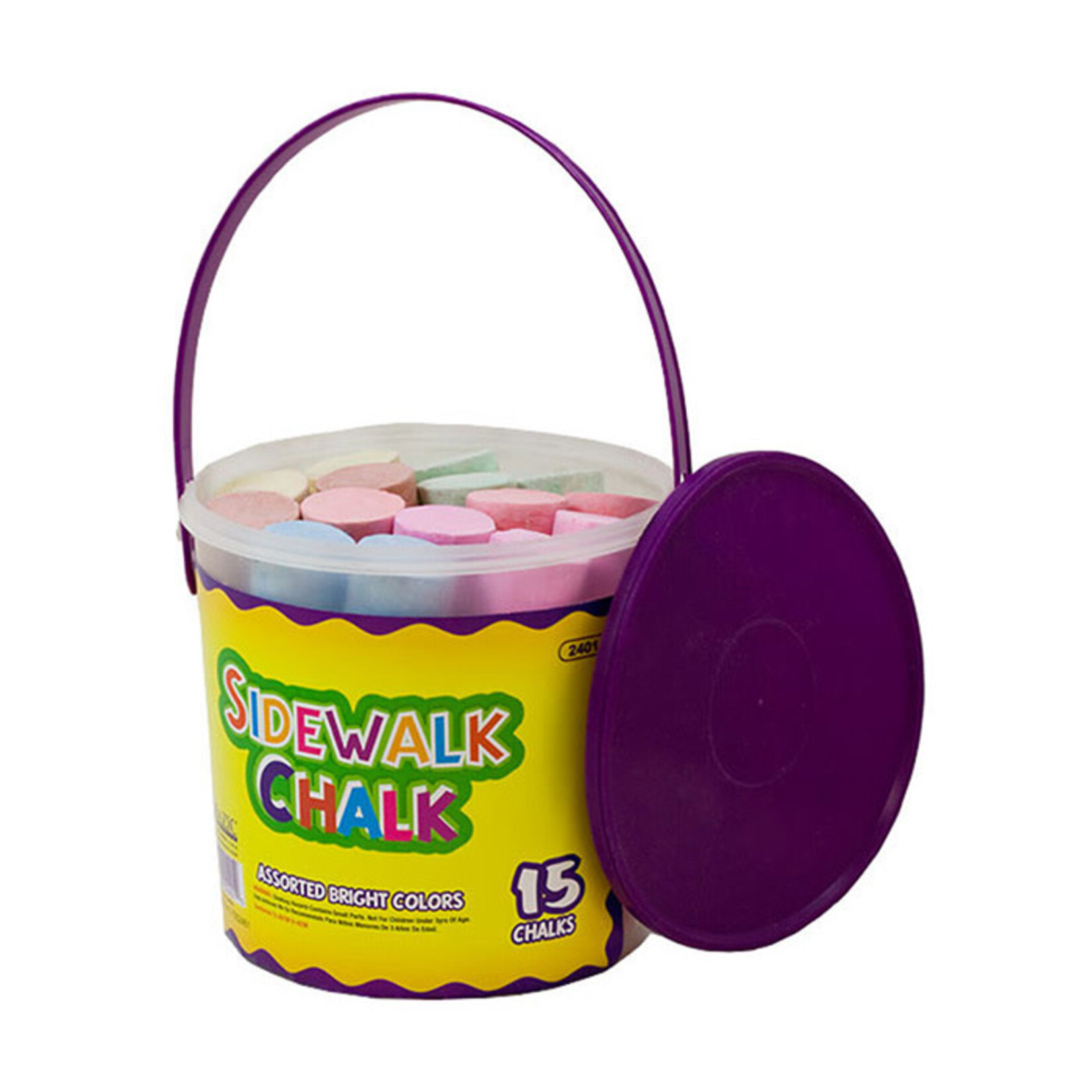 BAZIC BAZIC Jumbo Color Chalk (15/Bucket) [2401]