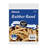BAZIC BAZIC 2 Oz./ 56.70 g Assorted Sizes Rubber Bands [6100]