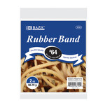 BAZIC BAZIC 2 Oz./ 56.70 g #64 Rubber Bands [6102]