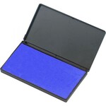 Charles Leonard Co. Charles Leonard Nontoxic Foam Ink Pads 1 Each - 2.8" Width x 4.3" Length - Foam Pad - Blue Ink - Blue [LEO92215]