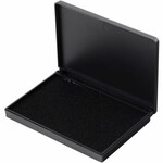 Charles Leonard Co. Charles Leonard Felt Stamp Pad 2.8" x 4.3" Black Ink [LEO92420]