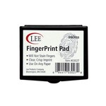 Lee Products Lee Fingerprint Ink Pad, Black [LEE03027]