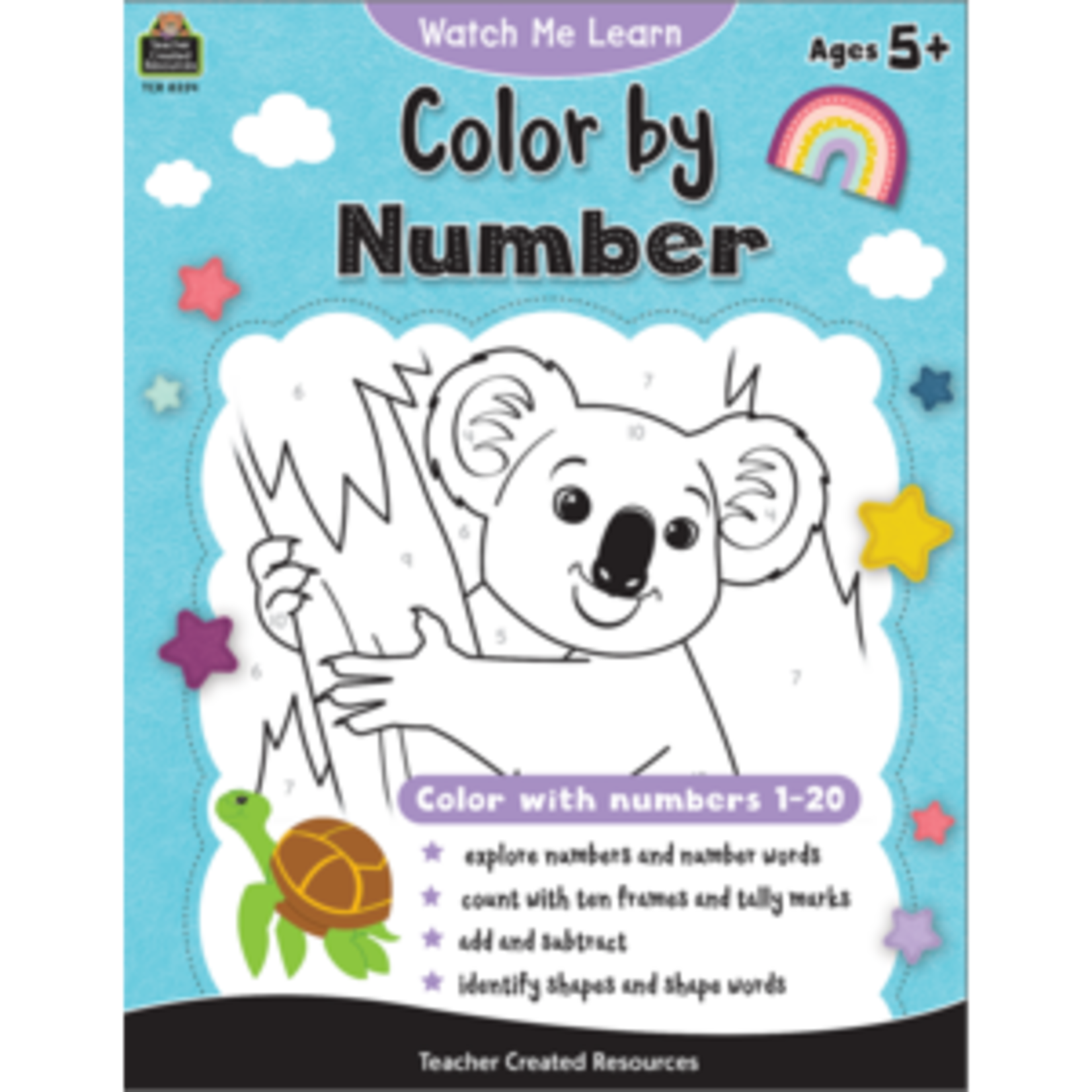 Teacher Created Resources Watch Me Learn: Color By Number [TCR8354]