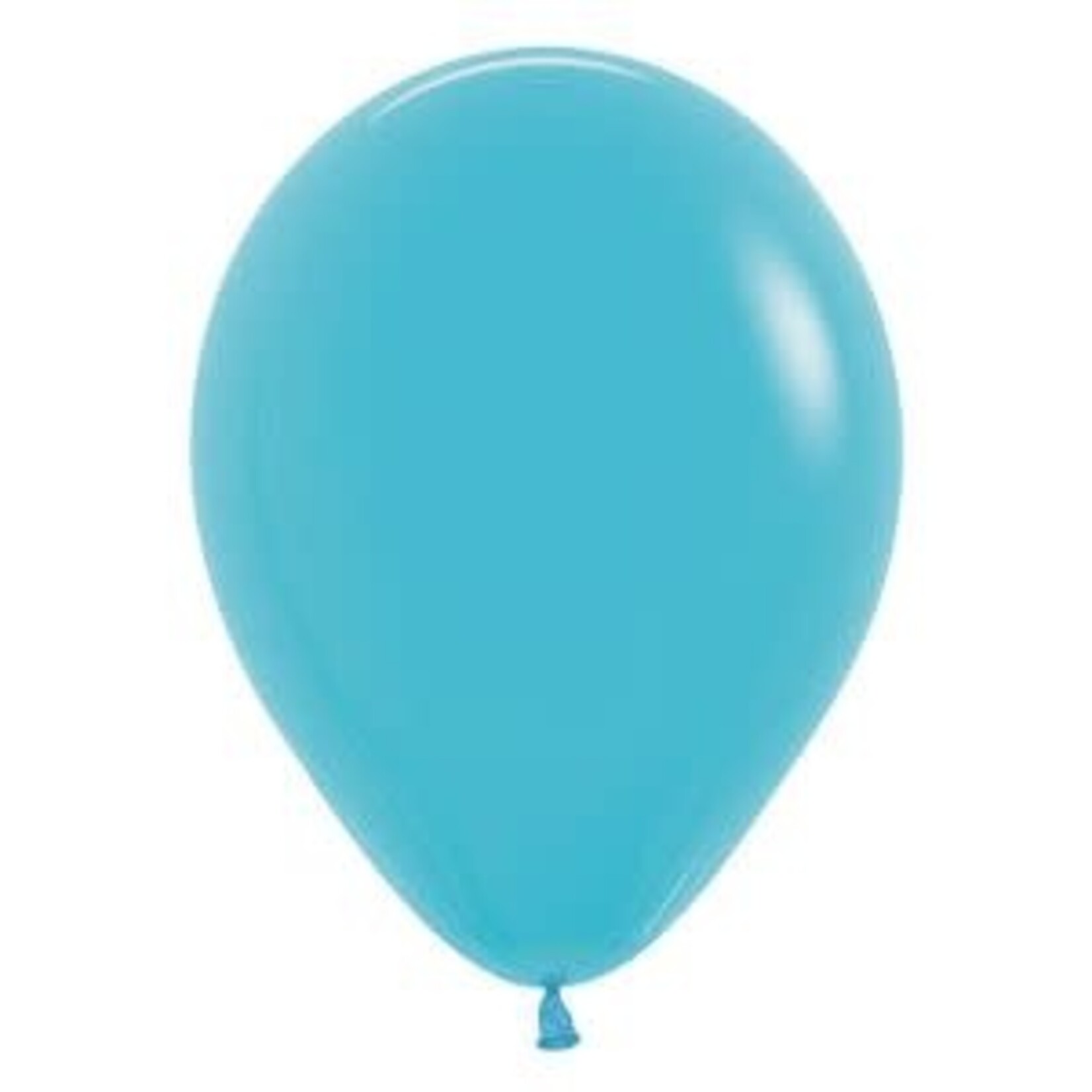 Sempertex Sempertex 11 Inch Deluxe Turquoise Blue Latex Balloons Bag of 100 [53031]
