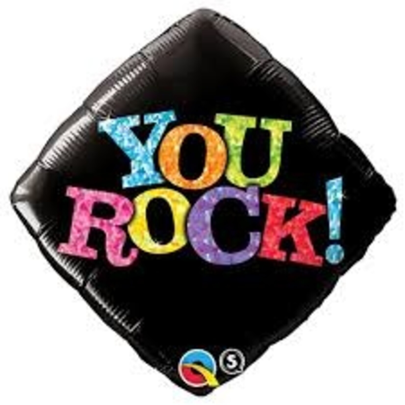 Qualatex Qualatex You Rock 18 Inch Diamond Shape Foil Mylar Balloon [25309]
