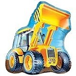Qualatex Qualatex  Construction Loader Shape 32 Inch Foil Mylar Balloon [36432]