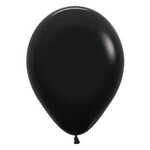 Sempertex Sempertex Deluxe Black 5 Inch Latex Balloons Bag of 100  [51014]
