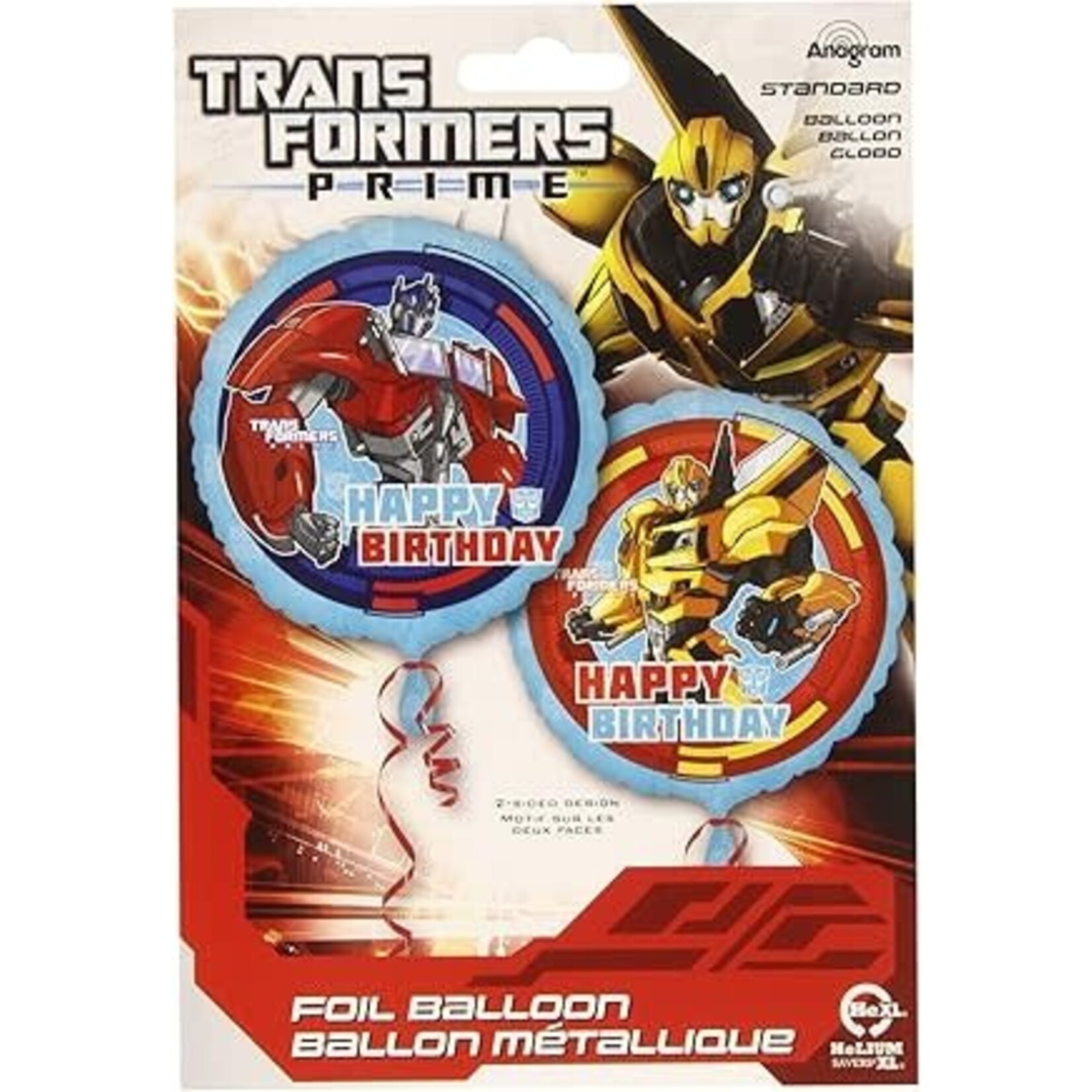 Transformers 18 Inch Foil Mylar Balloon [27082]