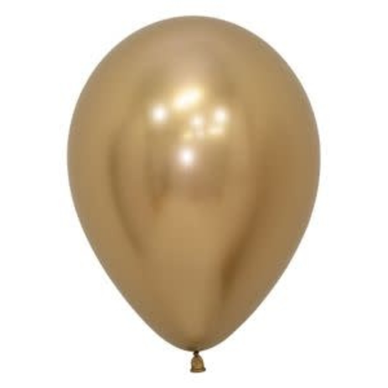 Sempertex Sempertex Reflex Gold 5 Inch Latex Balloons Bag of 100 [51148]