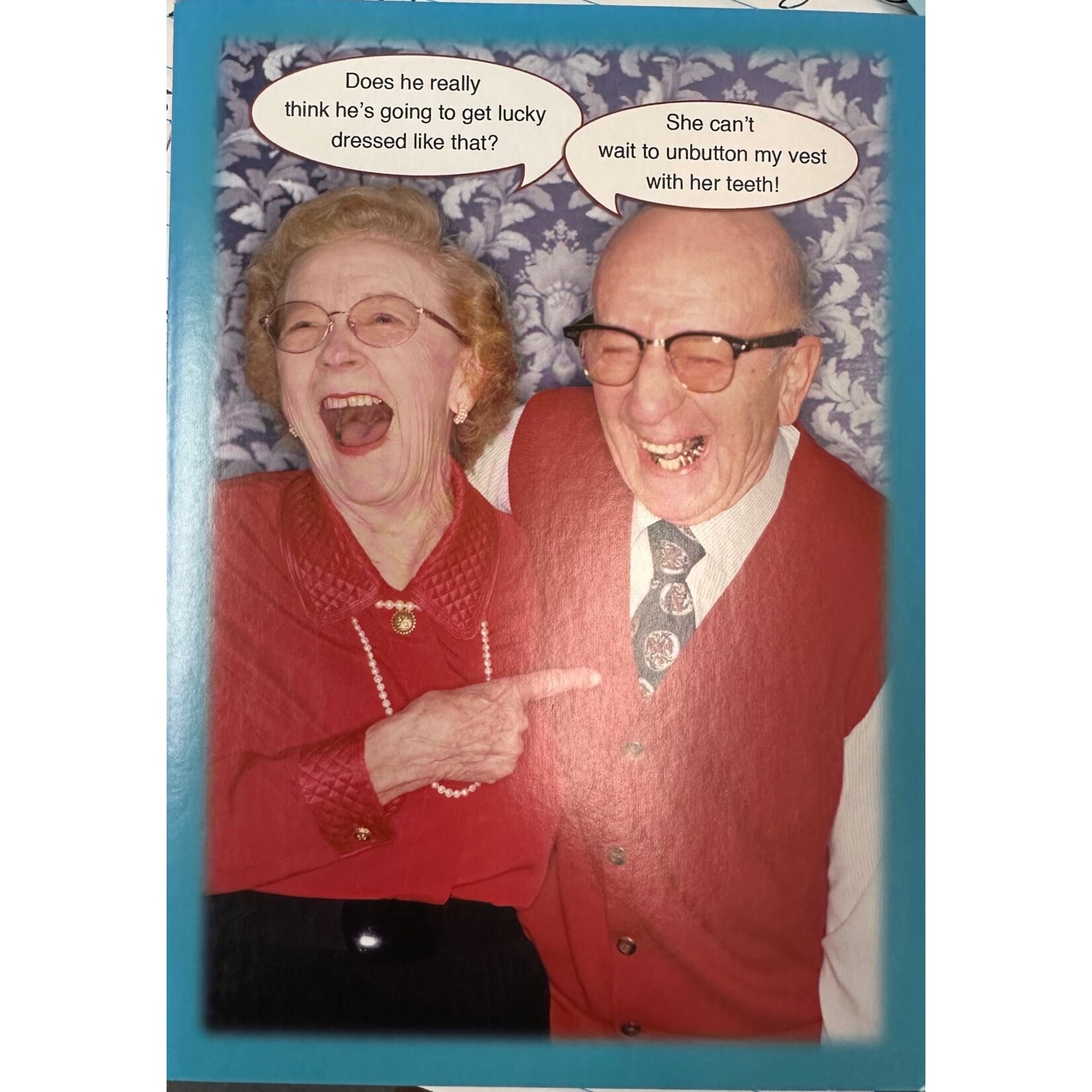 Red Vests Birthday Greeting Cards [CL1103BD]