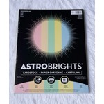 Astrobrights Astrobrights Cardstock 8.5"x11", Pastel Colors 50 Sheets [91724]