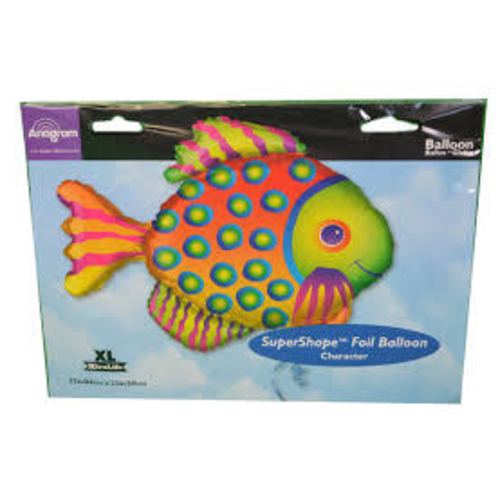 Tropical Fish 33  Inch Foil Mylar Balloon [06185]