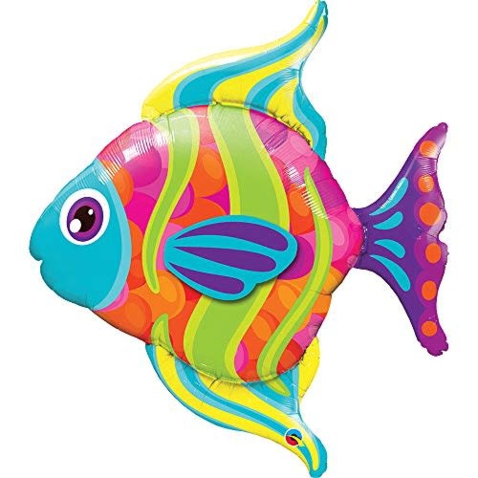 Qualatex Qualatex Fashionable Fish  43 inch Foil Balloon Shape [41471]