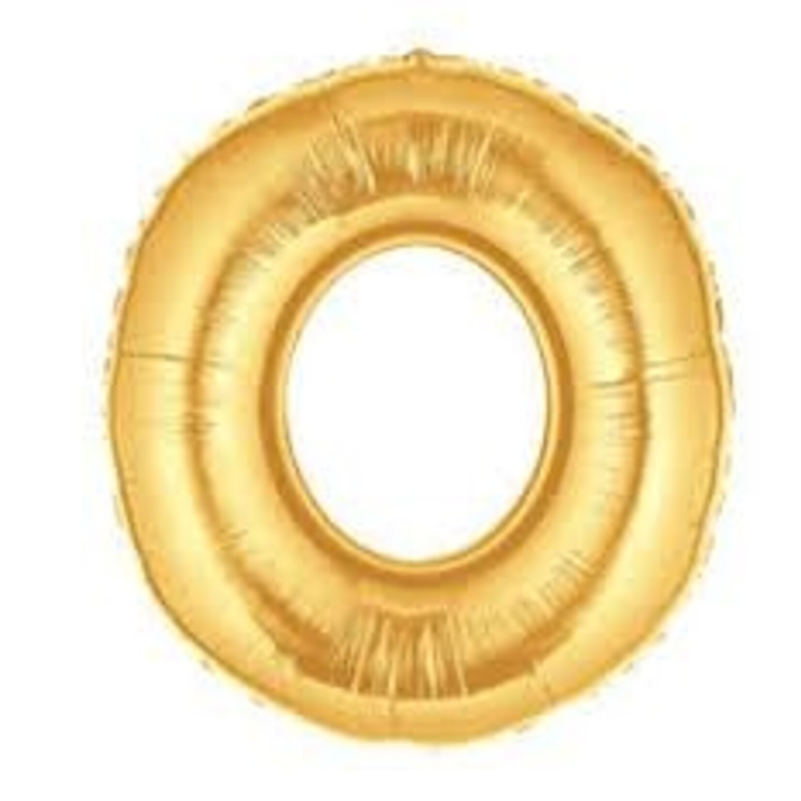 Betallic Megaloon Letter O Gold 34 Inch Foil Mylar Balloon [15915G]
