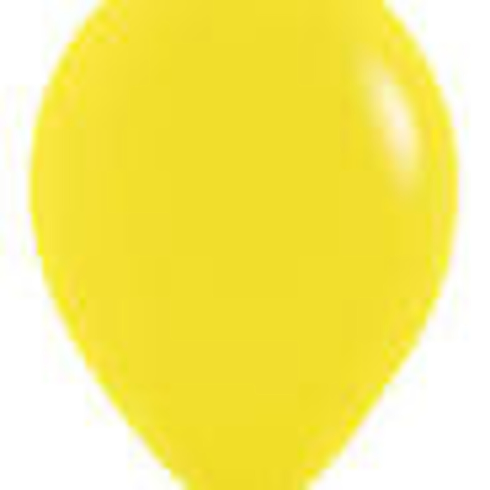 Standard Sunshine Yellow 11 Inch Latex Balloons Bag of 100 [48004]