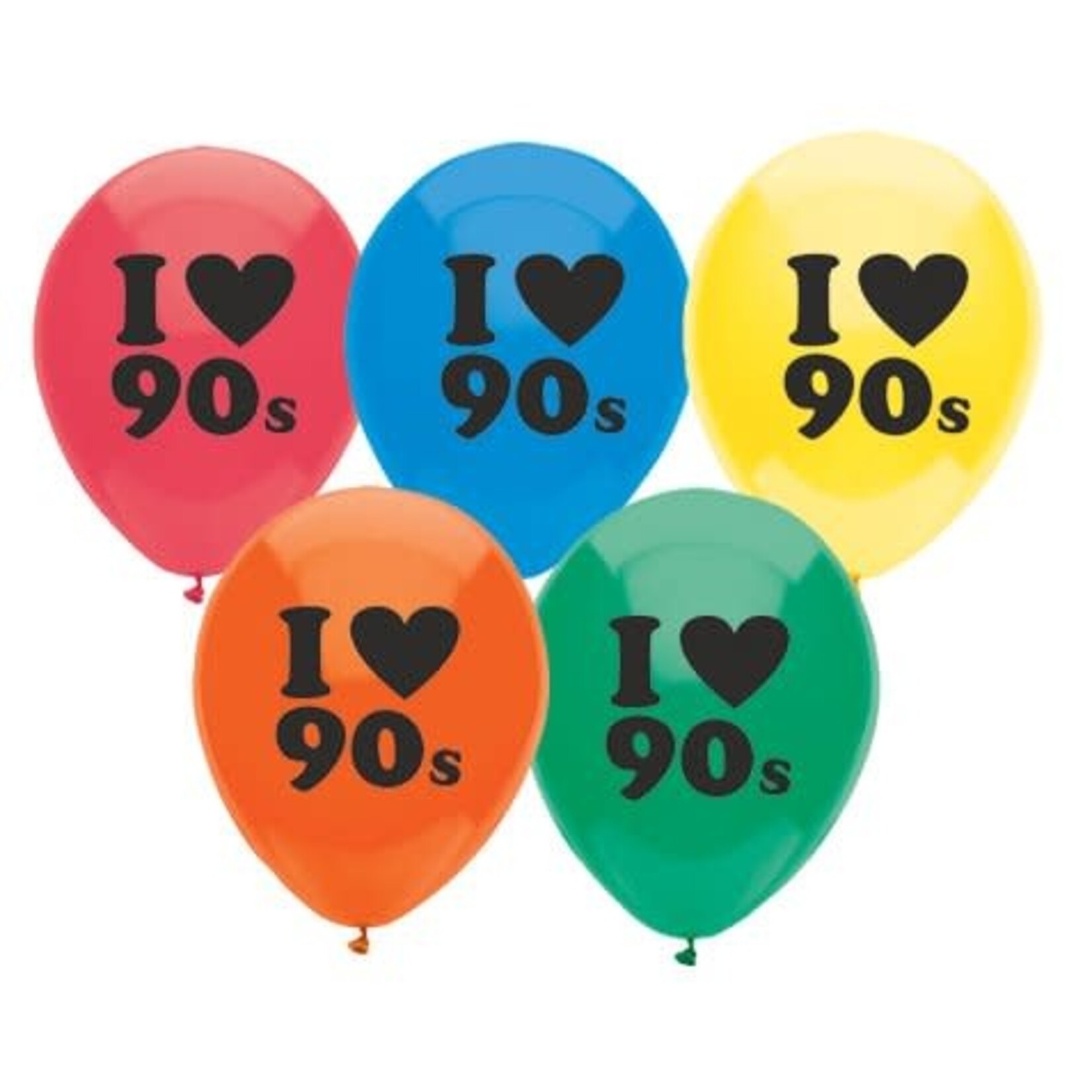 American Balloon Company American Balloon Company 90s Balloon 10 pack