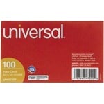 Business Source Universal Index Cards 3X5 Unruled 100CT