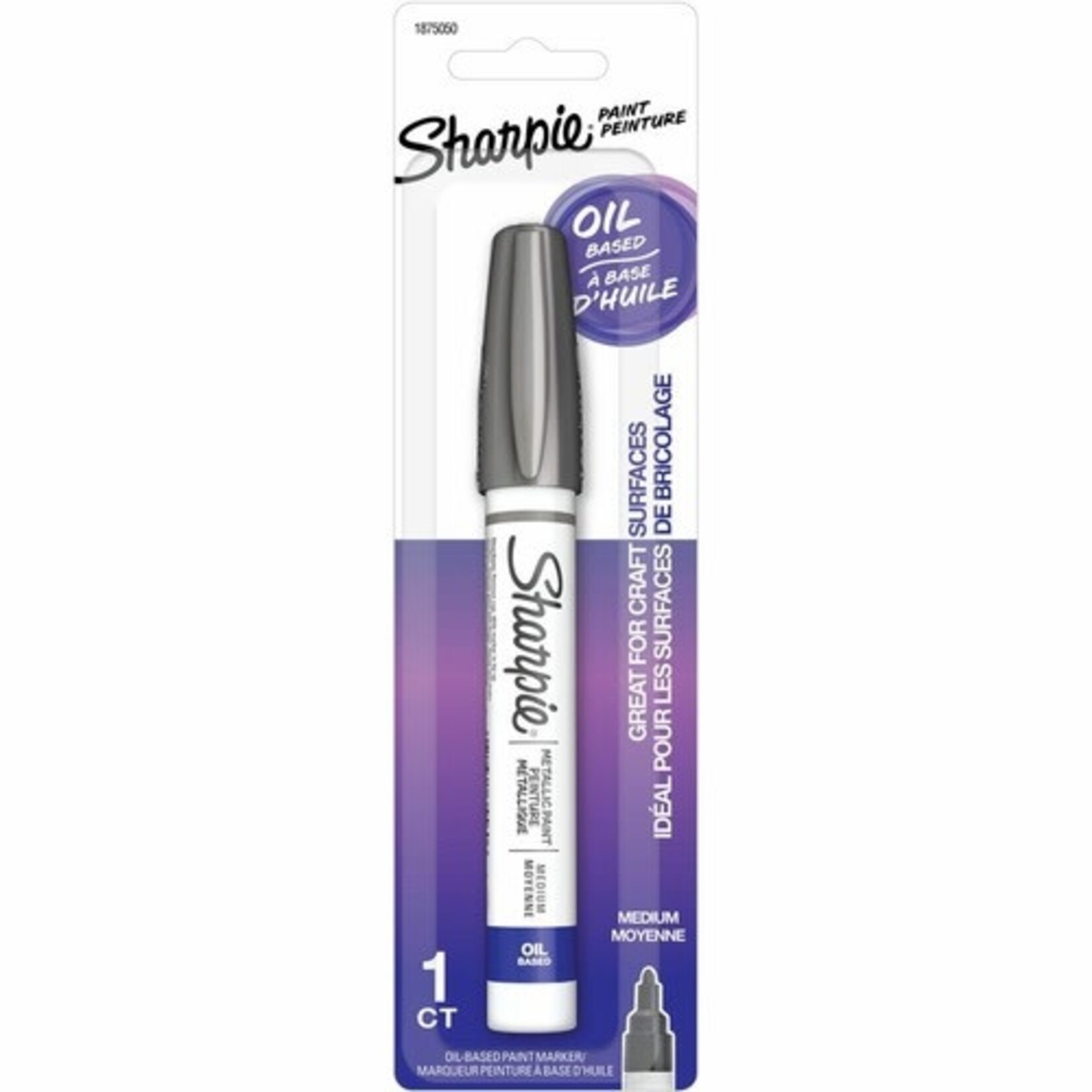 Sanford Brands Sharpie Oil Based Paint Medium Marker Point - Silver Oil Based Ink [1875050]