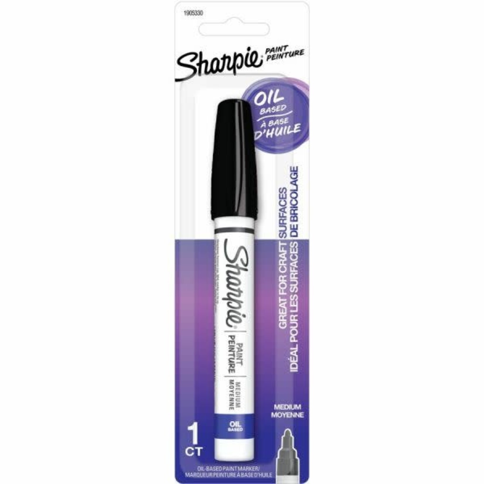 Sanford Brands Sharpie Oil Based Paint Medium Marker Point - Black Oil Based Ink [1874989]