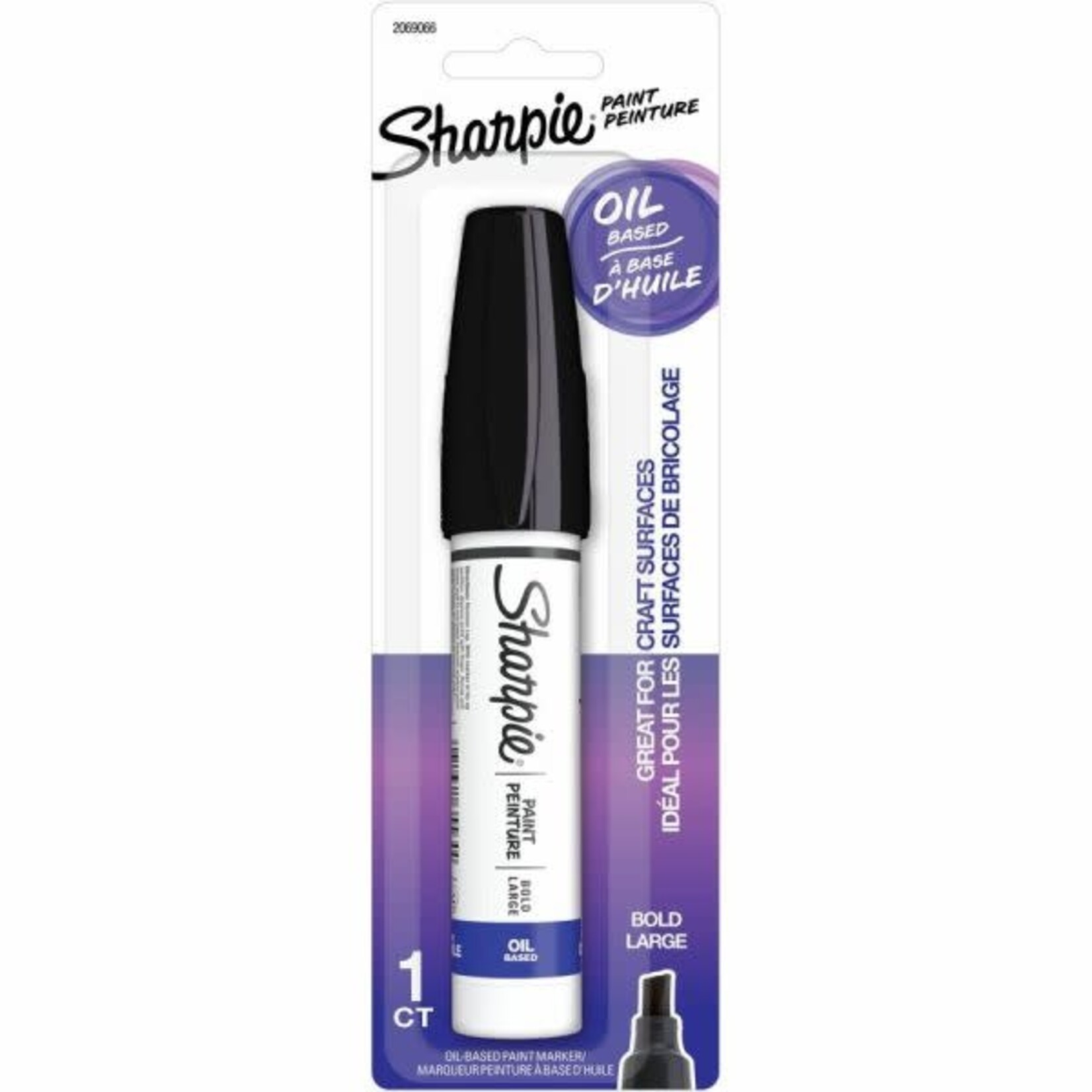 Sanford Brands Sharpie Oil-Based Paint Markers Bold Marker Point - Black Oil Based Ink [35241PP]