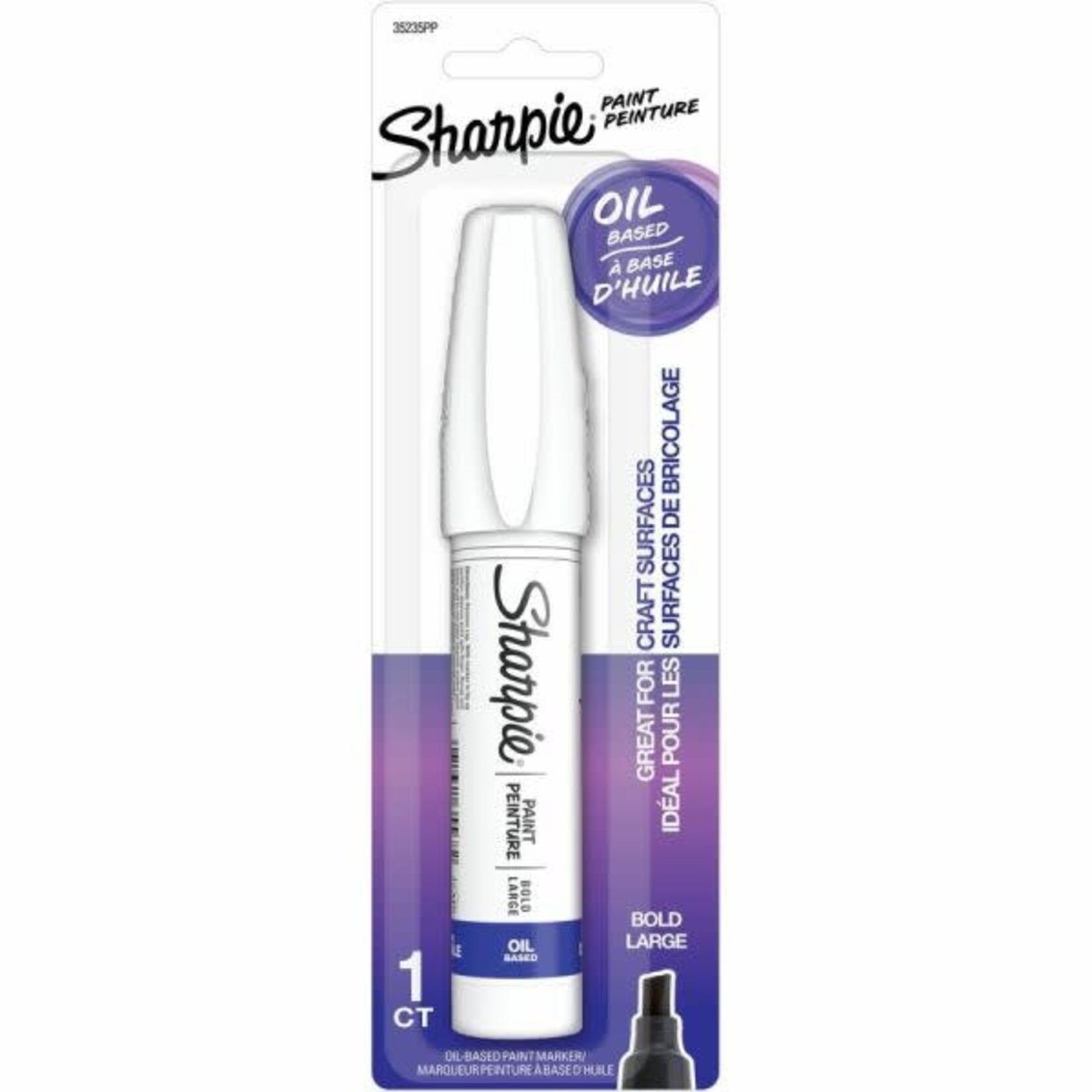Sanford Brands Sharpie Oil-Based Paint Markers Bold Marker Point - White Oil Based Ink [35235PP]