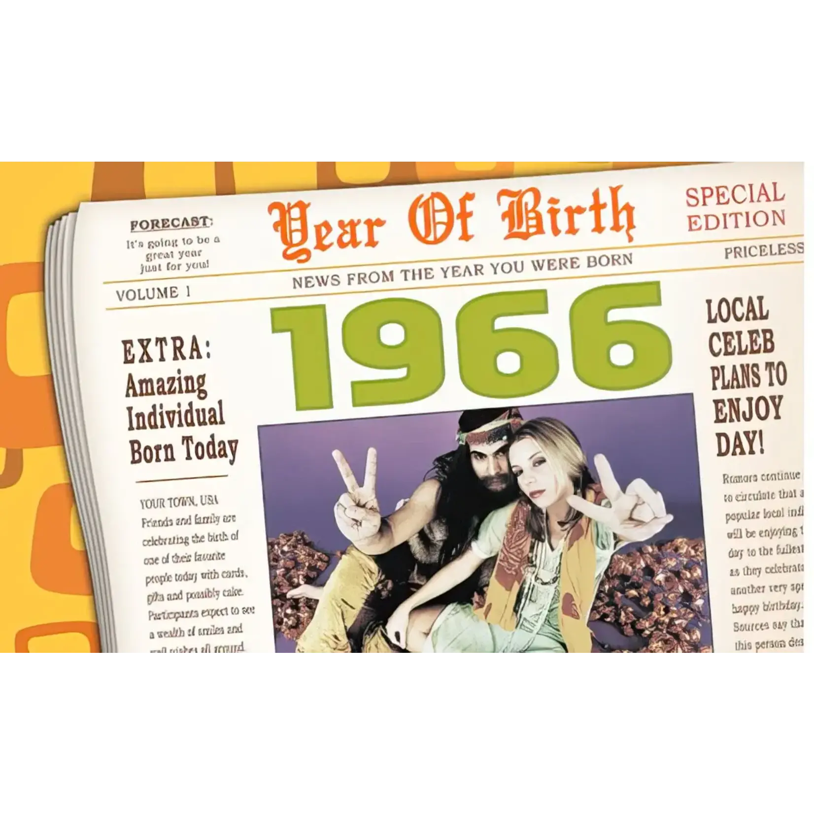 LEANIN TREE Year of Birth Cards 1966 [YOB42267]