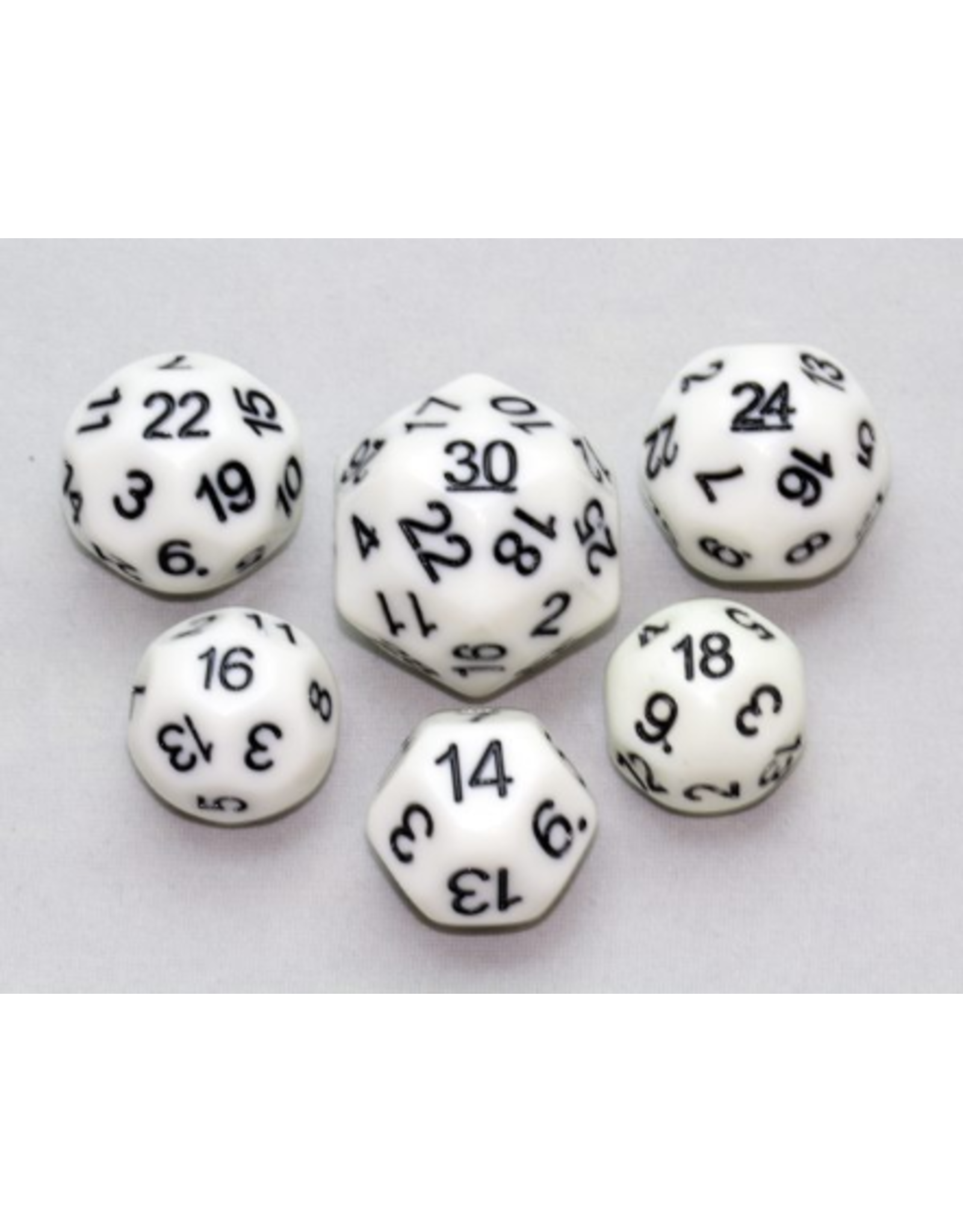 Dice, White (6pc Upgrade)