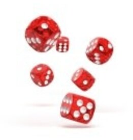 D6 12mm Speckled Red