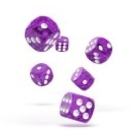 D6 12mm Speckled Purple