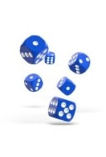 D6 Dice 12mm Solid- Blue
