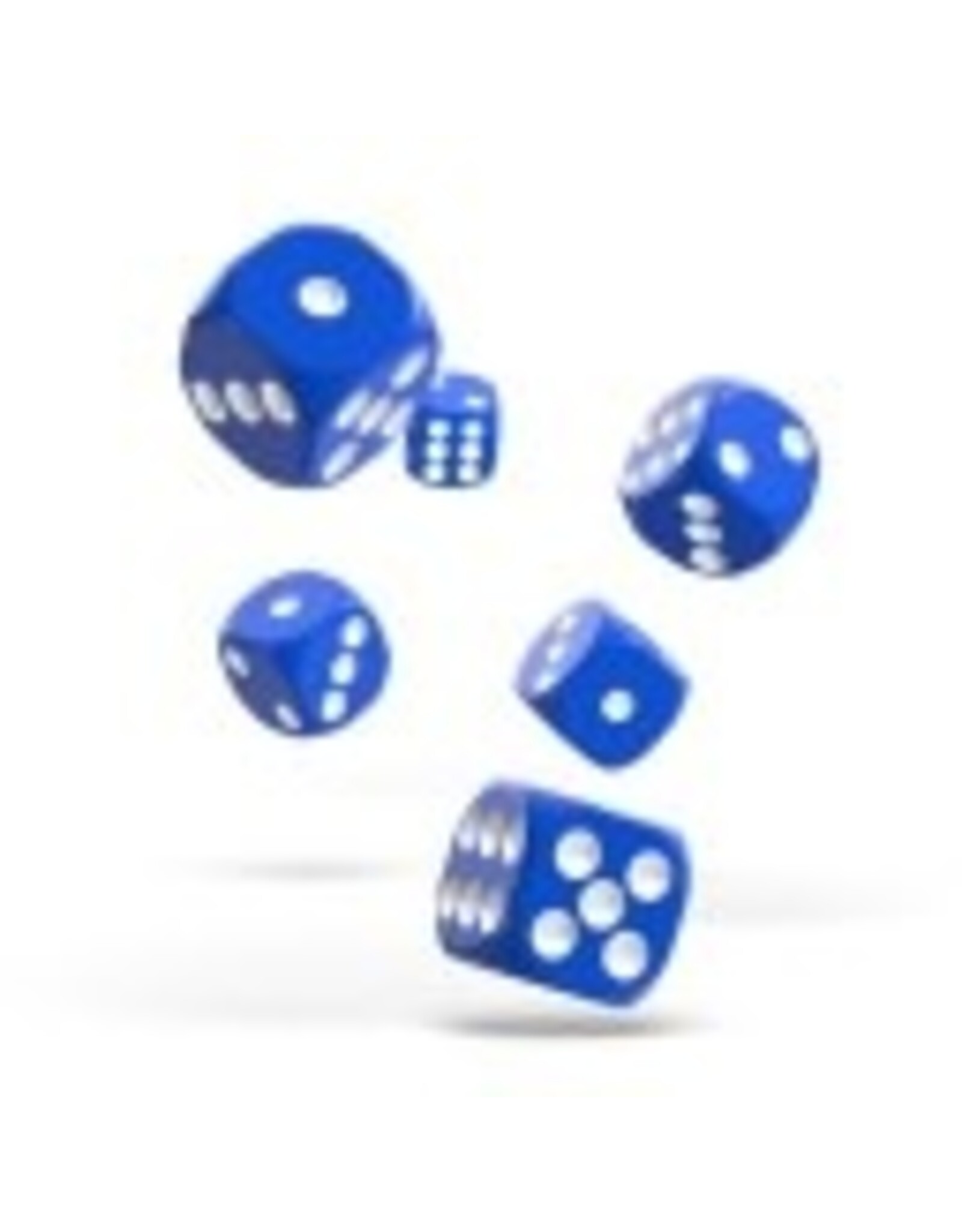 D6 Dice 12mm Solid- Blue