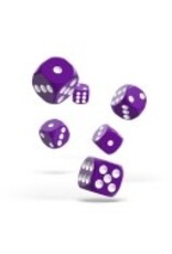 D6 Dice 12mm Solid- Purple