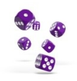 D6 Dice 12mm Solid- Purple