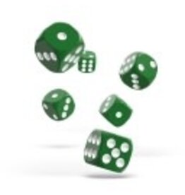 D6 12mm Solid Green