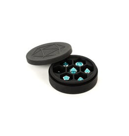 MDG Silicone Round Dice Case: Black