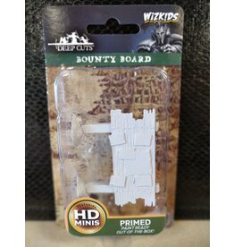 Wizkids WizKids Deep Cuts Unpainted Miniatures: W10 Bounty Board