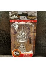 Pathfinder Deep Cuts Unpainted Miniatures: W5 Gnome Female Druid