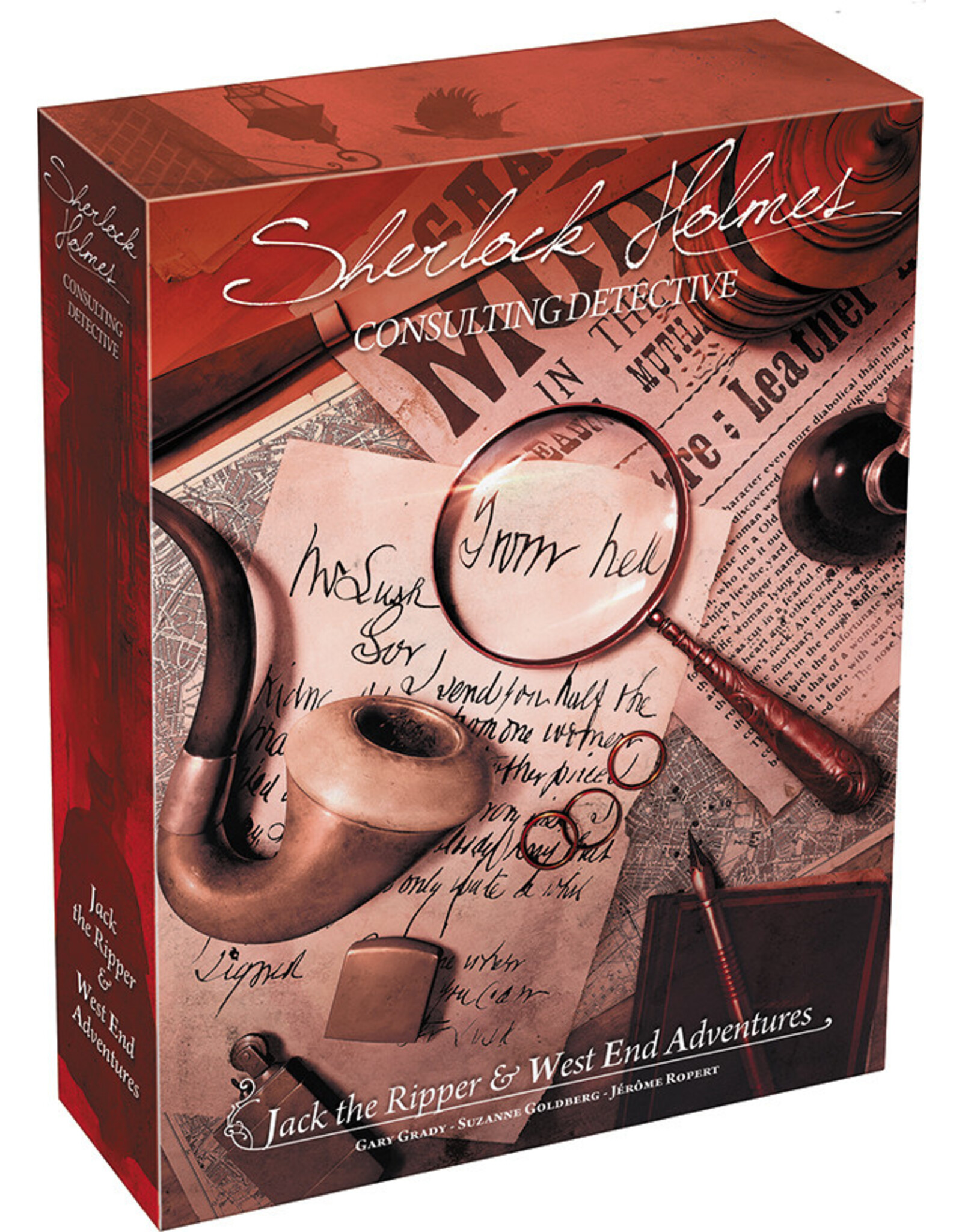 Asmodee: Top 40 Sherlock Holmes: Consulting Detective - Jack the Ripper and West End Adventures (stand alone or expansion)